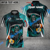 BlueJose Billiards  8 Ball & 9 Ball Death Bringer Reaper Personalized Name, Team Name Unisex Shirt (6 Colors)