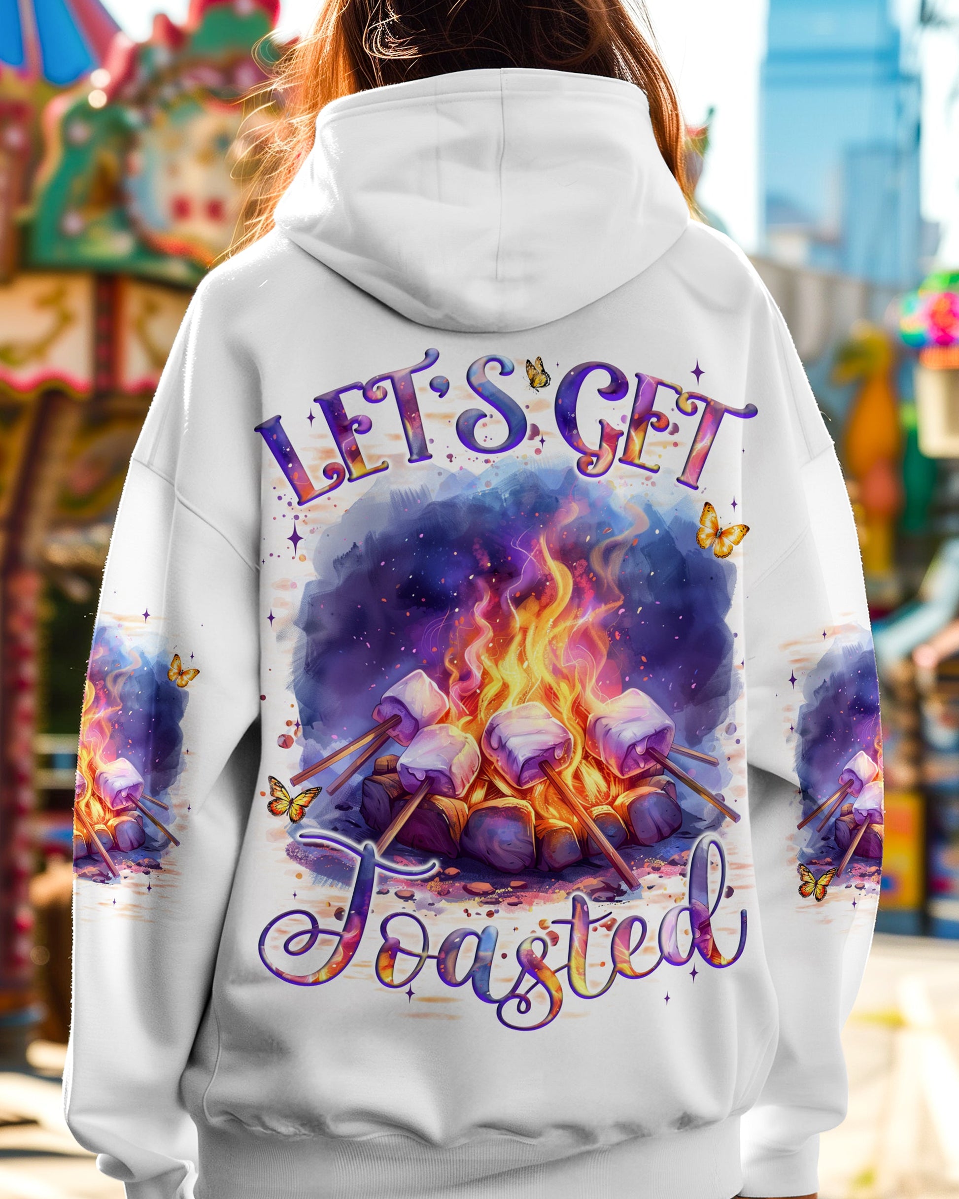 LET'S GET TOASTED ALL OVER PRINT - TYQY2309242