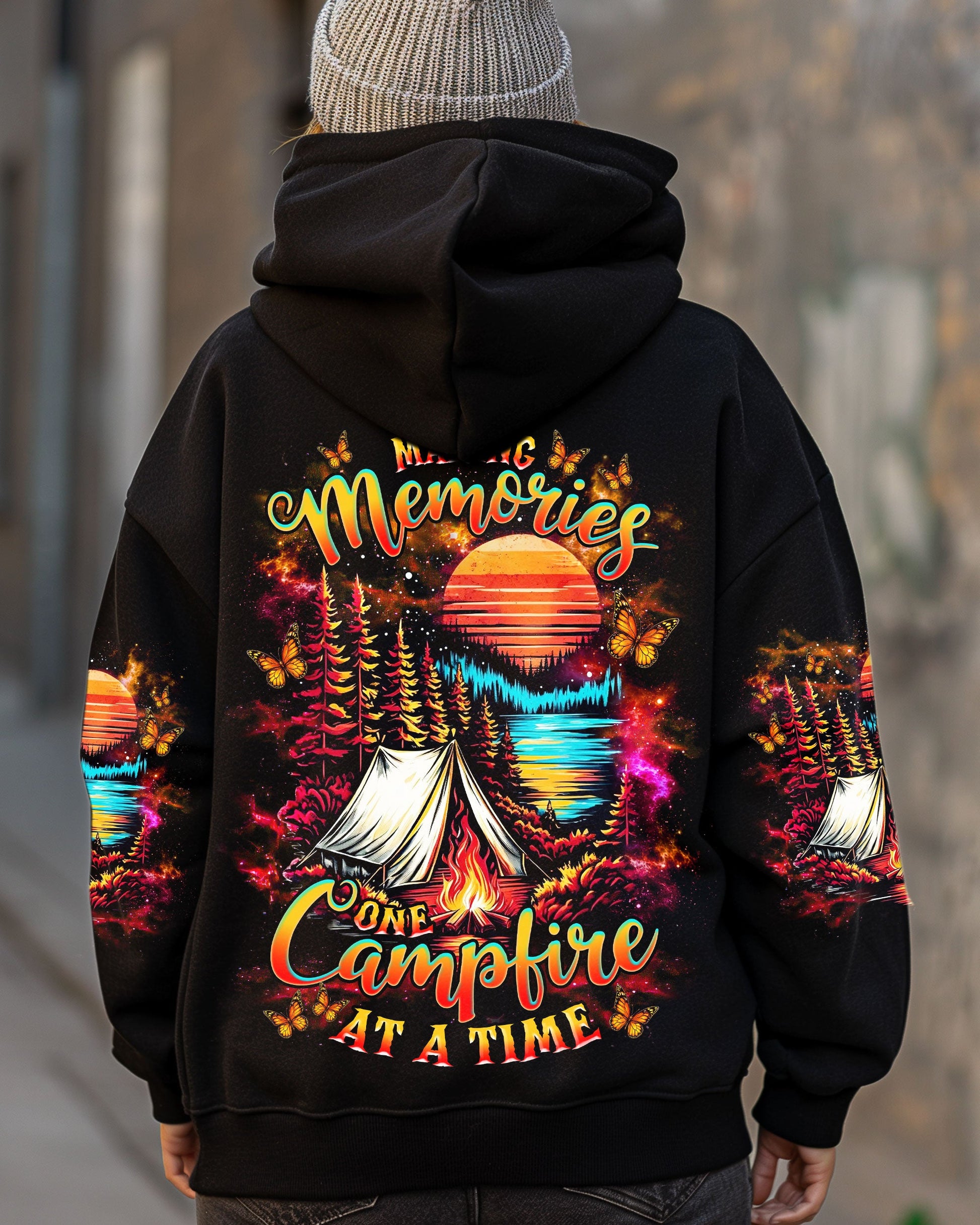 MAKING MEMORIES ONE CAMPFIRE AT A TIME ALL OVER PRINT - TLNZ1508253