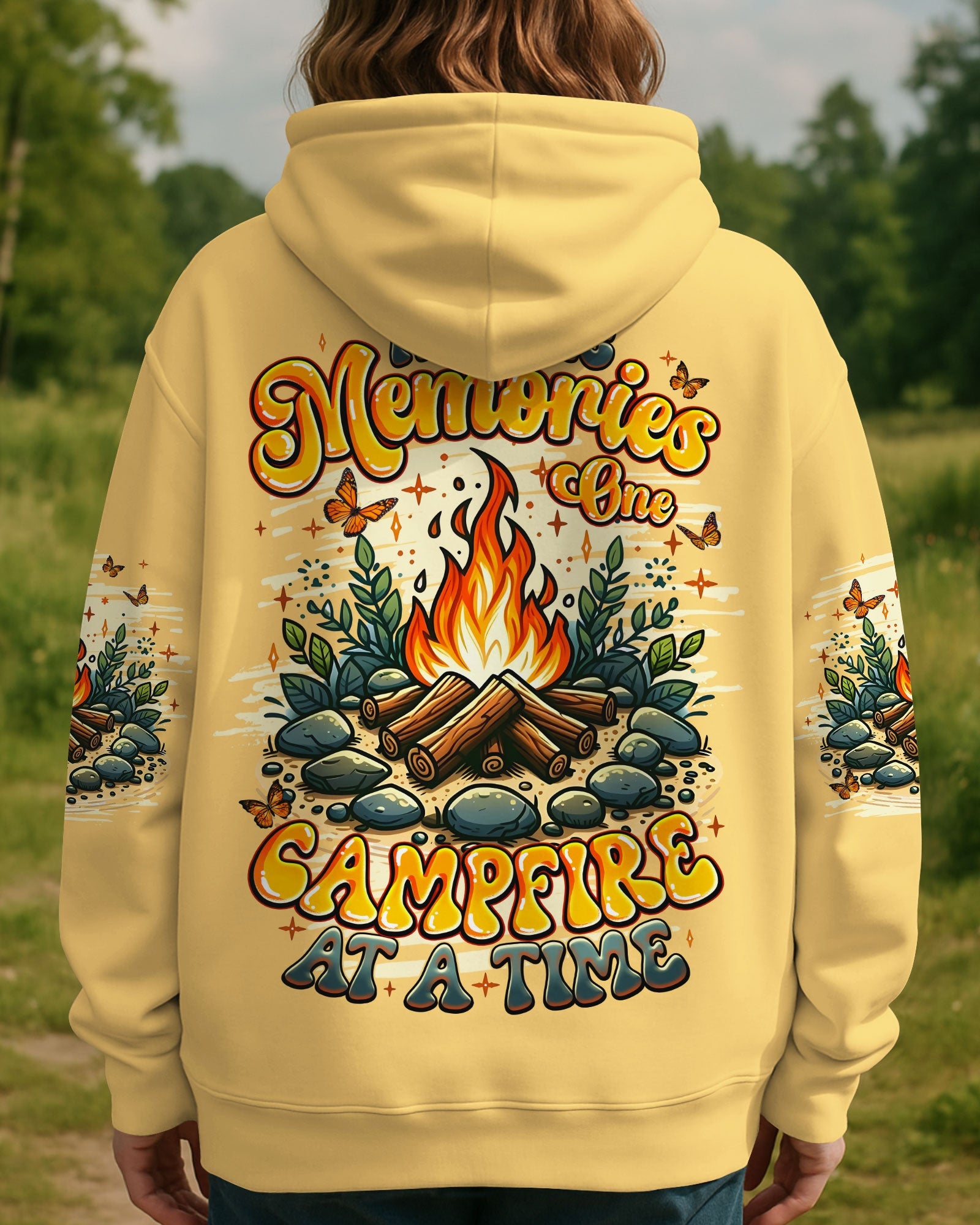 MAKING MEMORIES ONE CAMPFIRE AT A TIME ALL OVER PRINT - TYQY0108254