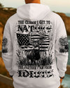 THE CLOSER I GET TO NATURE DEER HUNTING ALL OVER PRINT - YHLN2111252