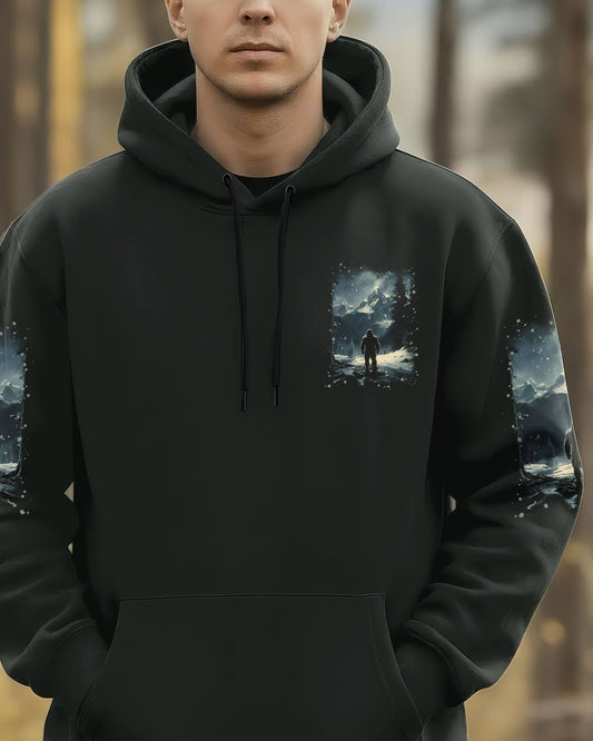 AND INTO THE FOREST I GO BIGFOOT ALL OVER PRINT - YHLN0412251