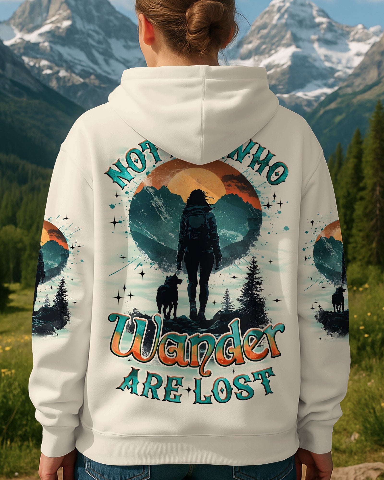 NOT ALL WHO WANDER ARE LOST ALL OVER PRINT - TYQY1208252
