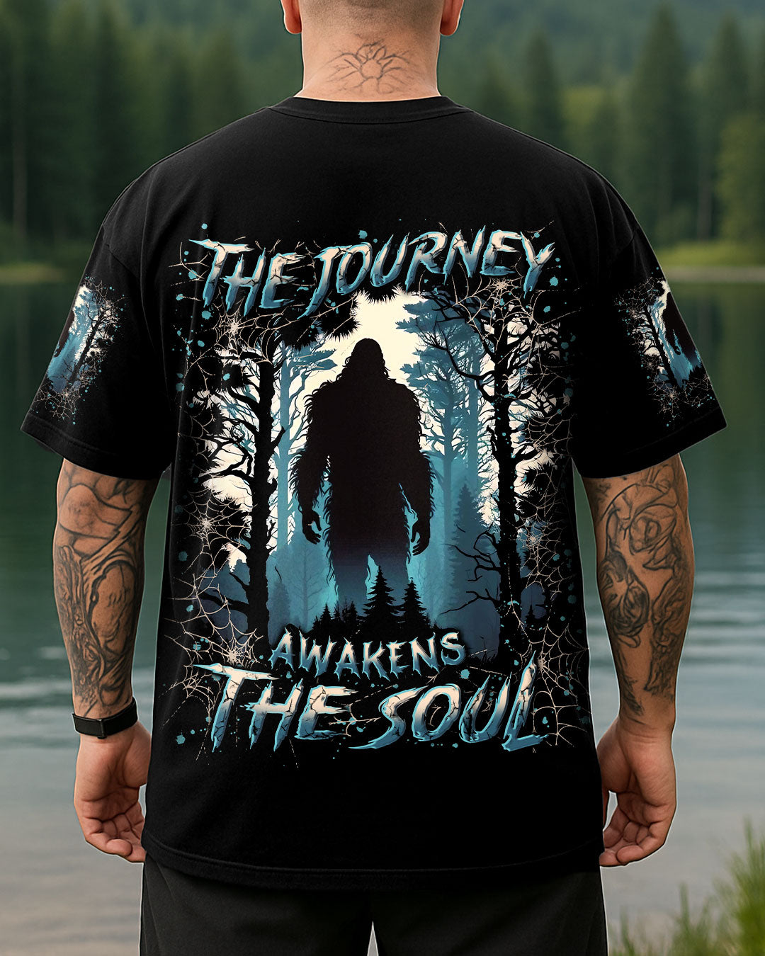 THE JOURNEY AWAKENS THE SOUL BIGFOOT ALL OVER PRINT - YHLN0608252