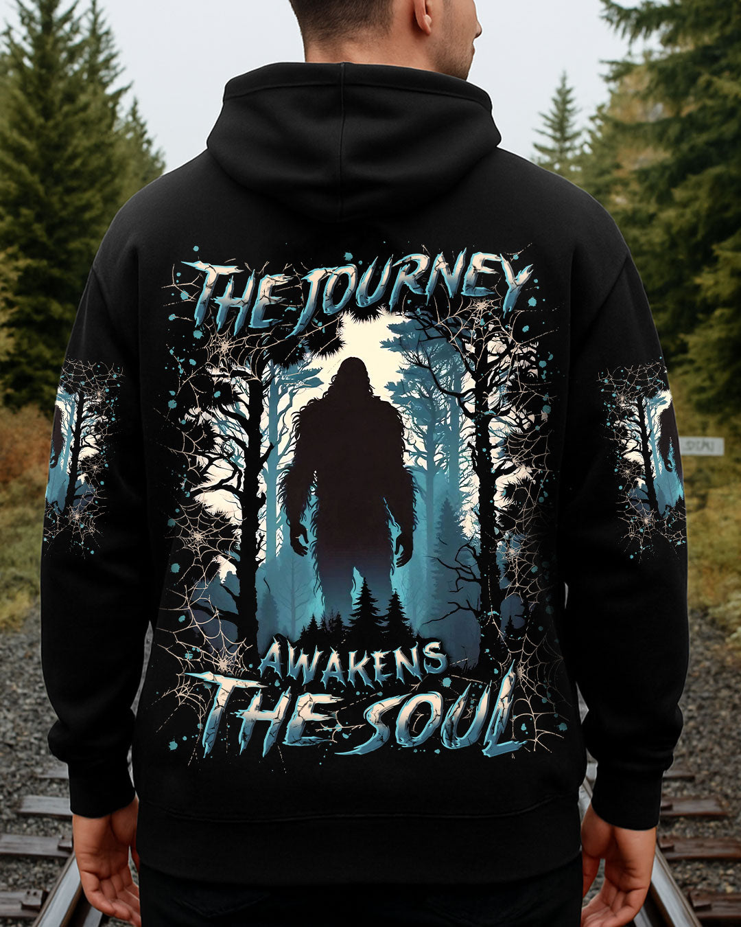THE JOURNEY AWAKENS THE SOUL BIGFOOT ALL OVER PRINT - YHLN0608252
