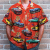 Custom Classic Car Photo Hawaiian Shirt, Gift For Car Lovers