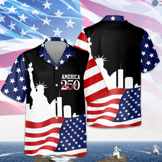 BlueJose America 250 Years Hawaii Shirt