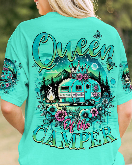 QUEEN OF THE CAMPER ALL OVER PRINT - TYQY2907242