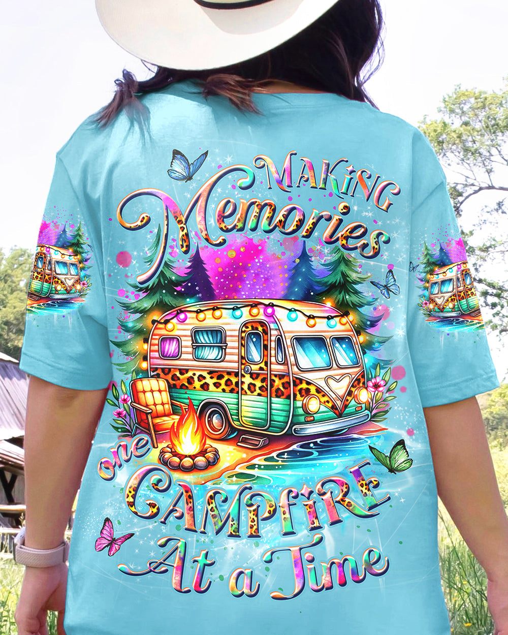 MAKING MEMORIES ONE CAMPFIRE AT A TIME ALL OVER PRINT - YHDU1207244