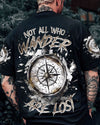 NOT ALL WHO WANDER ARE LOST COMPASS ALL OVER PRINT - TLNZ1403253