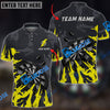 BlueJose Darts Board Lightning Graffiti Personalized Name, Team Name Shirt (6 Colors)
