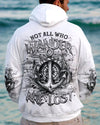 NOT ALL WHO WANDER ARE LOST ANCHOR COMPASS ALL OVER PRINT - TLNZ1402252