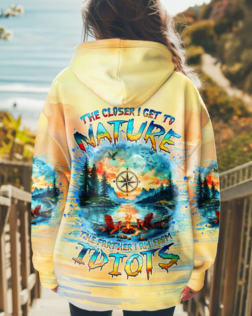  THE CLOSER I GET TO NATURE CAMPFIRE ALL OVER PRINT - TLNZ1111244