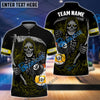 BlueJose Billiards Death Bringer Reaper Personalized Name, Team Name Unisex Shirt ( 4 Colors )