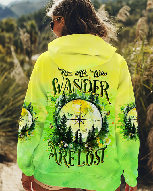 NOT ALL WHO WANDER ARE LOST COMPASS ALL OVER PRINT - TLNZ1408243
