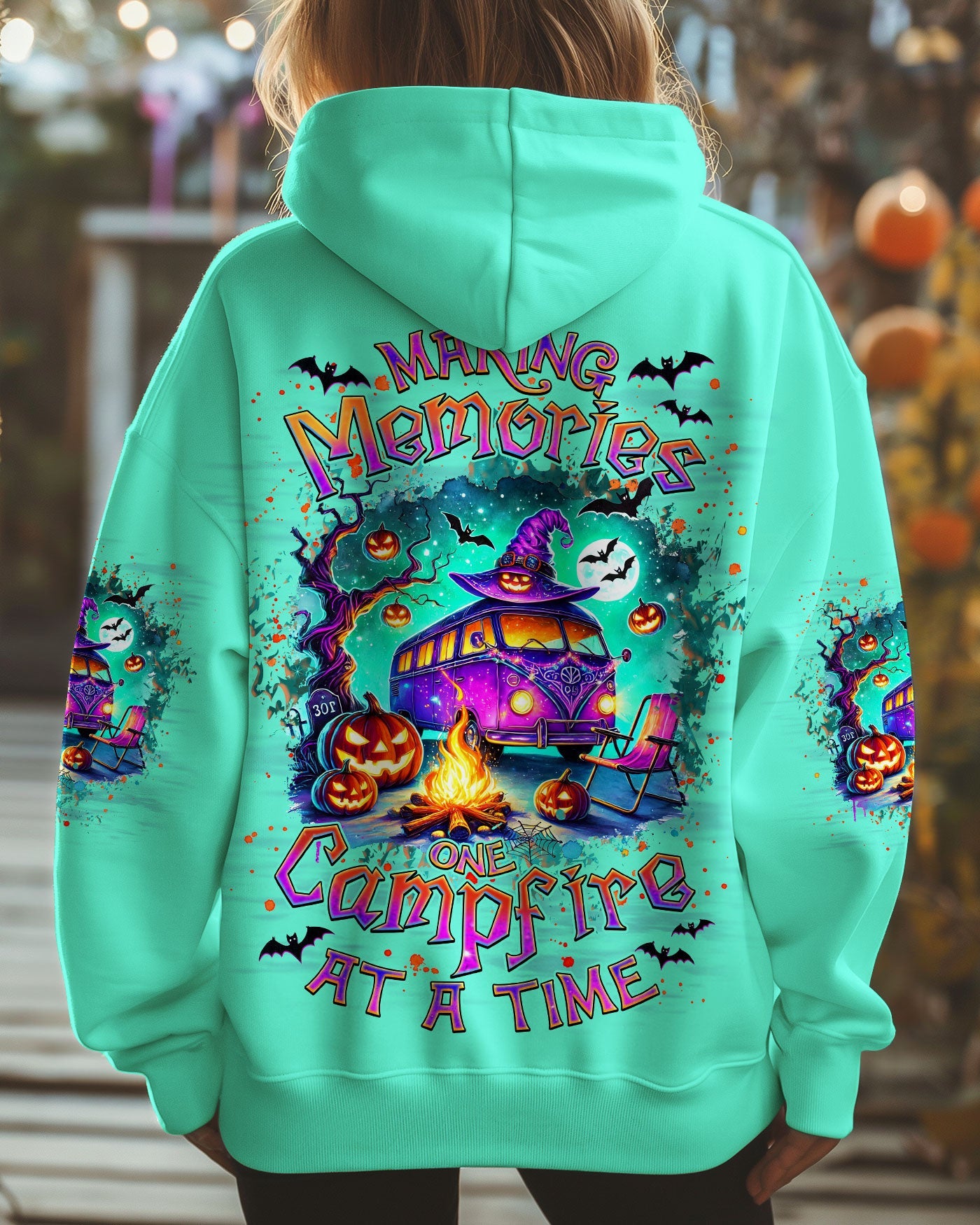 MAKING MEMORIES ONE CAMPFIRE AT A TIME HALLOWEEN ALL OVER PRINT - TLNZ2708241