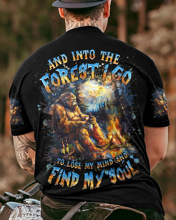AND INTO THE FOREST I GO BIGFOOT ALL OVER PRINT  - TLNZ1903252