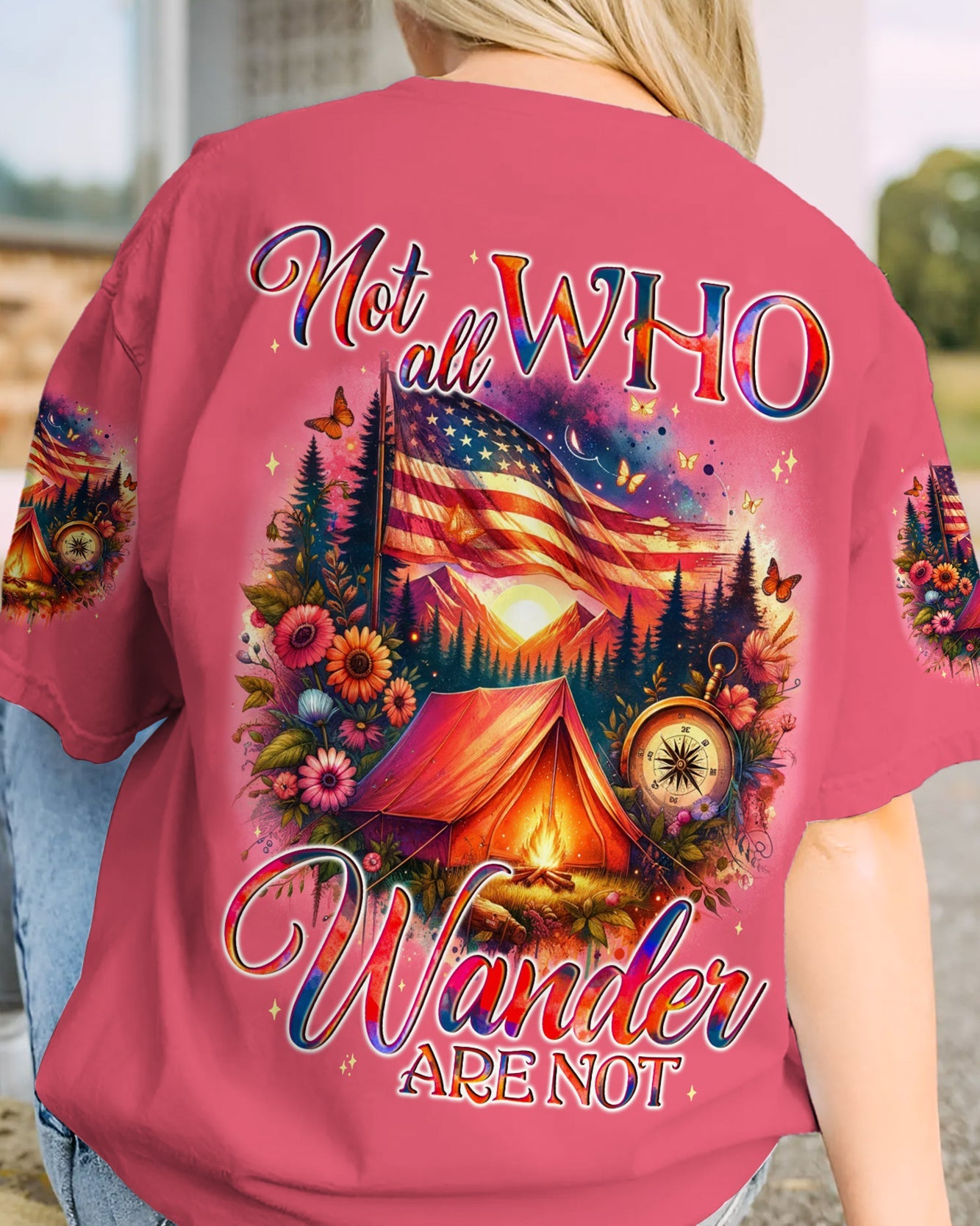 NOT ALL WHO WANDER ARE LOST ALL OVER PRINT - TYQY0705241