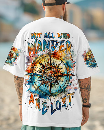 NOT ALL WHO WANDER ARE LOST COMPASS ALL OVER PRINT - TLNZ0703252