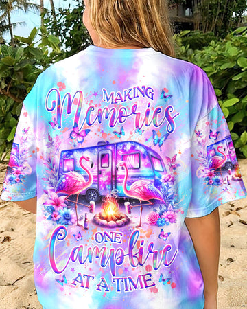 MAKING MEMORIES ONE CAMPFIRE AT A TIME FLAMINGO ALL OVER PRINT - YHHG1305241