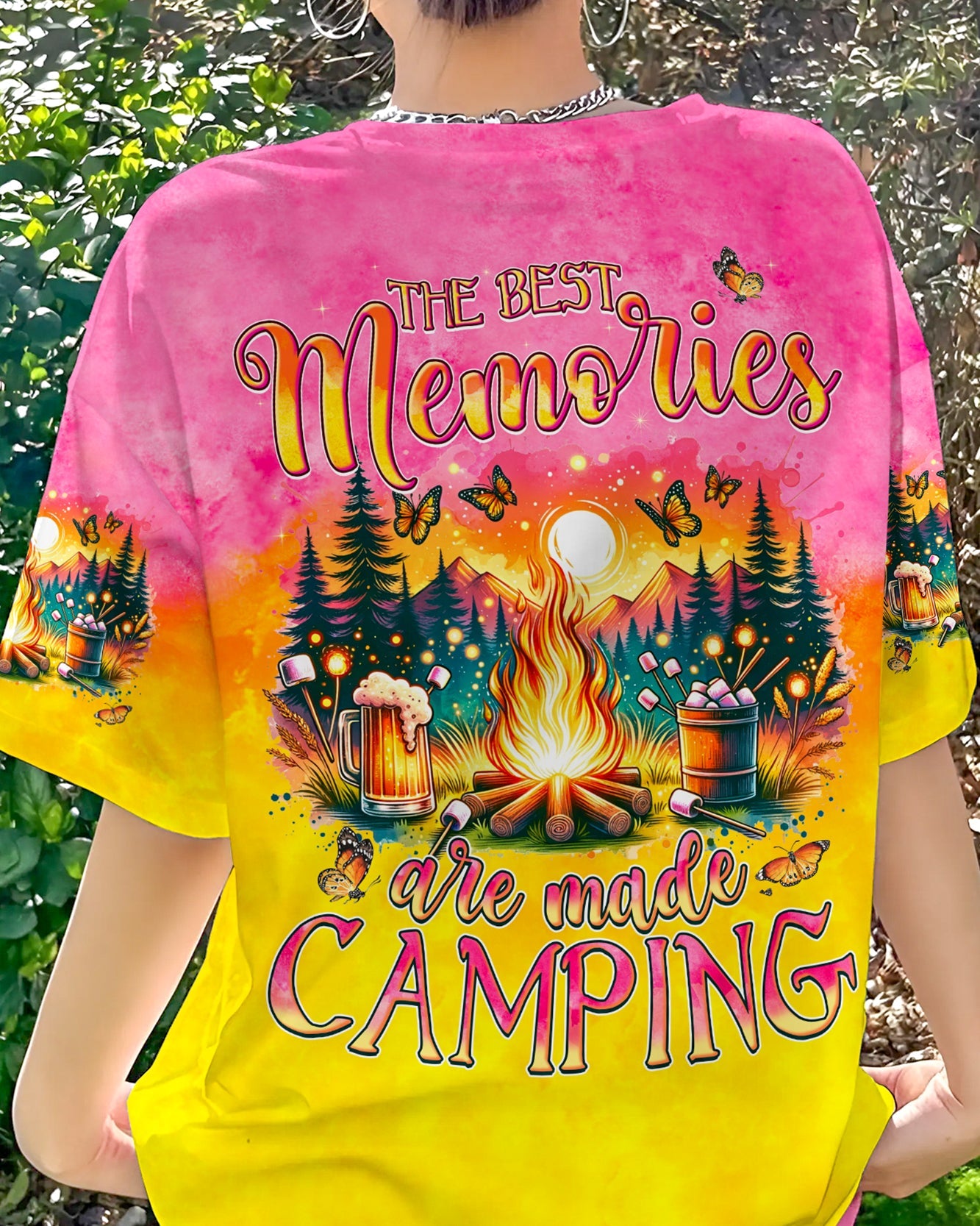 THE BEST MEMORIES ARE MADE CAMPING ALL OVER PRINT - TYQY2806244