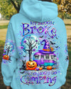 MY BROOM BROKE SO NOW HALLOWEEN CAMPING ALL OVER PRINT - YHHG0908242