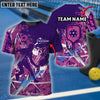 BlueJose Pickleball Sport Style Personalized Name, Team Name Unisex Shirt (4 Colors)