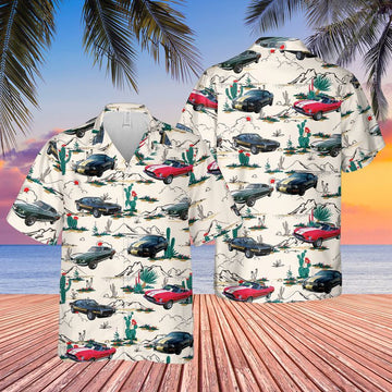 Bluejose Personalized Shelby Mustang Hawaiian Shirt