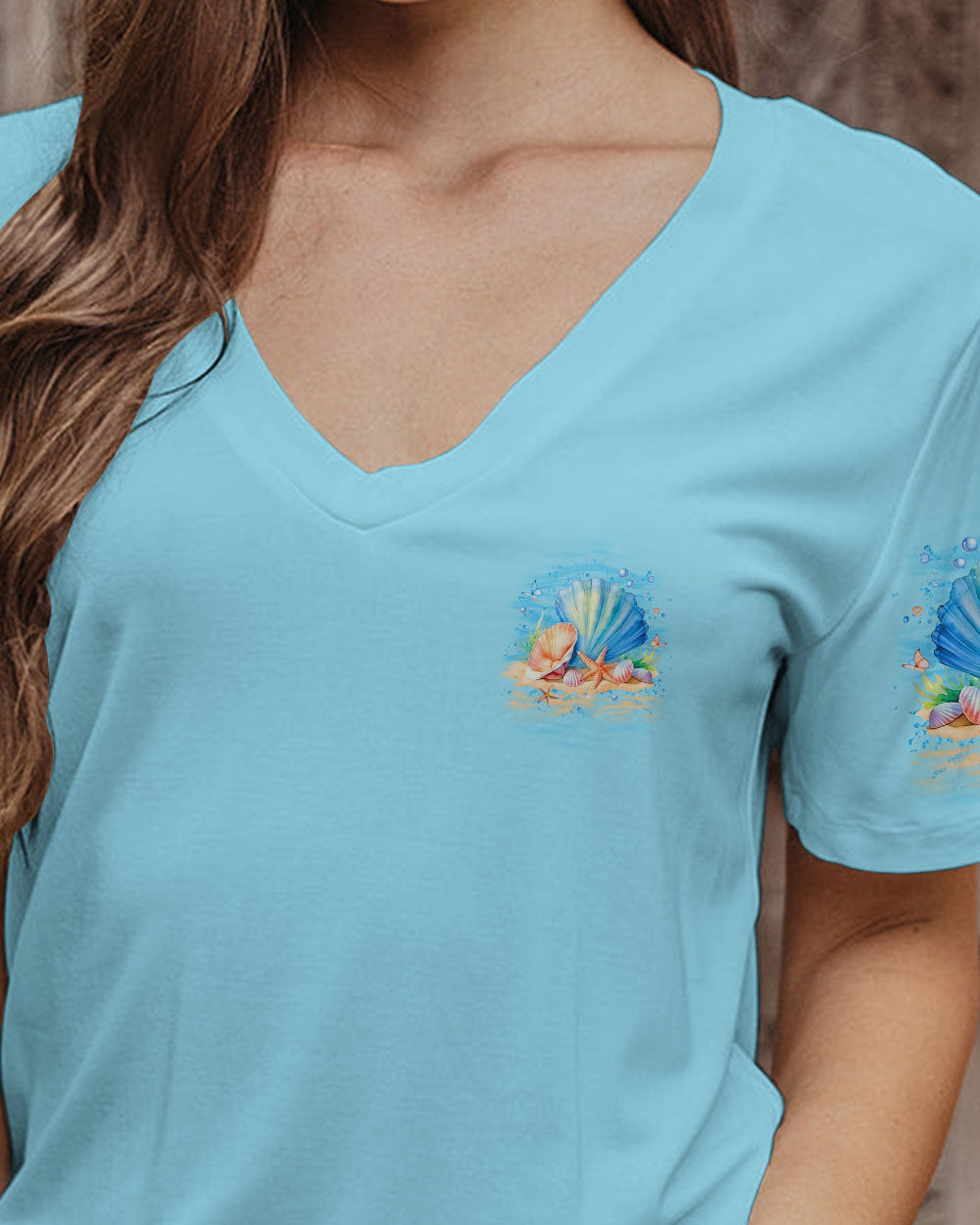 NOT ALL WHO WANDER ARE LOST SEASHELL ALL OVER PRINT - YHLT2406243