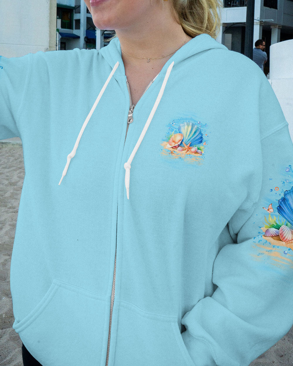 NOT ALL WHO WANDER ARE LOST SEASHELL ALL OVER PRINT - YHLT2406243