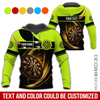 BlueJose Brown Dartboards Personalized Name, Team Name Hoodie