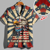 BlueJose America's 250 Years Anniversary Custom Name Hawaii Shirt Personalized Patriotic Gift