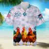 BlueJose Personalized USA 250 Anniversary 1776-2026 Hawaii Shirt For Farmer