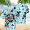 BlueJose Personalized USA 250 Anniversary Eagle Semiquincentennial Hawaii Shirt
