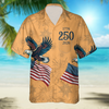 BlueJose Custom Dog Photo USA 250 Anniversary Eagle 1776-2026 Hawaii Shirt
