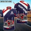 Bluejose Personalized Trucker Polo Shirt – Custom Name Truck Driver Gift