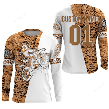 BlueJose Personalized Extreme Racing Mx Off-Road Motorcycle 3D Shirt