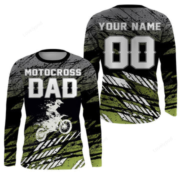 BlueJose Personalized Riding Motocross Racing Dirt Bike Motorcycle 3D Shirt
