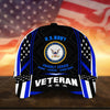 BlueJose Premium U.S Multiple Service Veteran 3D Cap PVC260403