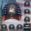 BlueJose Premium Never Underestimate An Old Man US Veteran Cap NPVC070702