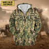 BlueJose Premium Personalised US Veteran Zip Hoodie