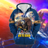 BlueJose Unique All Gave Some US Veteran Zip Hoodie