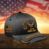 BlueJose Premium Custom Name Rank And Year US Veteran Cap APVC160801