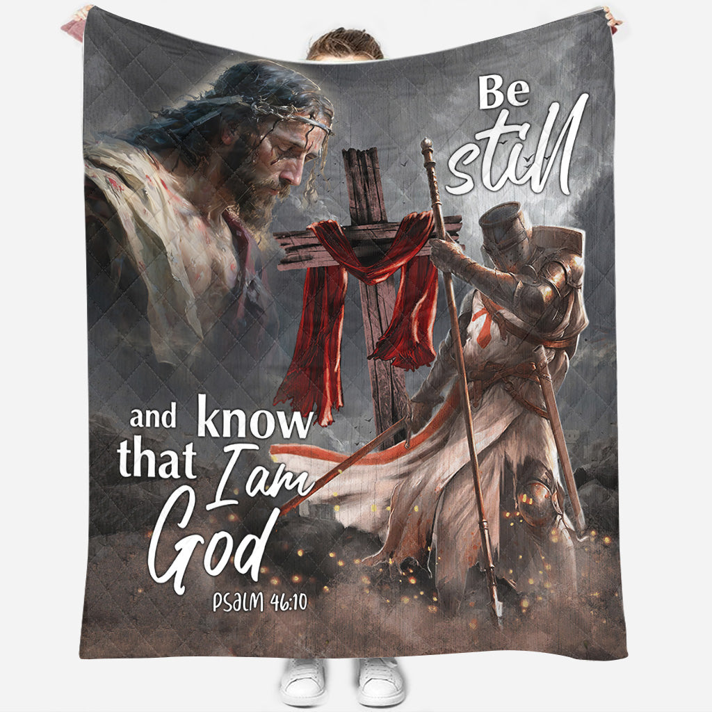 BlueJose God NVGO12QI Premium Quilt Blanket