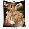 BlueJose God NVGO03QI Premium Quilt Blanket