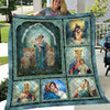 BlueJose God NVGO09QI Premium Quilt Blanket