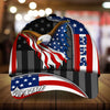 BlueJose The Unique Eagle Patriotism 3D Cap Usa Flag Personalized