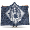 VikingStyle Hooded Blanket - Wicca Sorceress Celtic Tattoo Hooded Blanket A35