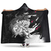 VikingStyle Hooded Blanket - Berserker and Wolf Red Eyes Home Set Hooded Blanket A35