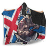 VikingStyle Hooded Blanket - Iceland Warrior Brush Style Hooded Blanket A35